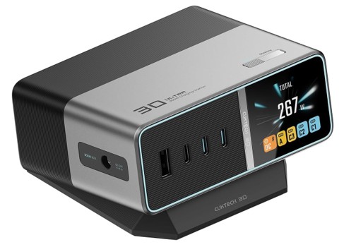 CUKTECH Launches 30 Ultra Desktop Charging Station with 300W Power, Dual 140W USB-C and Real-Time Display for High-Performance Workspaces.