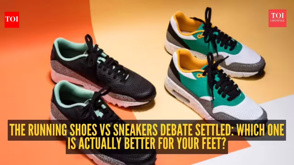 Running shoes vs sneakers: What’s the difference and which one should your feet actually be wearing?