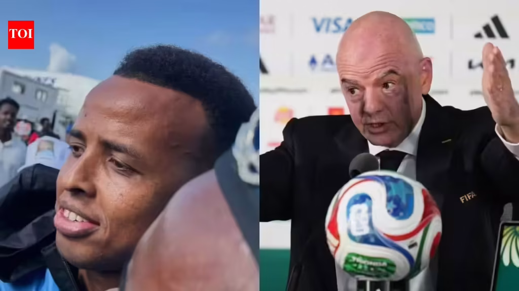 Gianni Infantino: ‘Just chill, relax’: FIFA chief Gianni Infantino finally reacts after Somali referee denied US entry ahead of World Cup – Watch | Football News