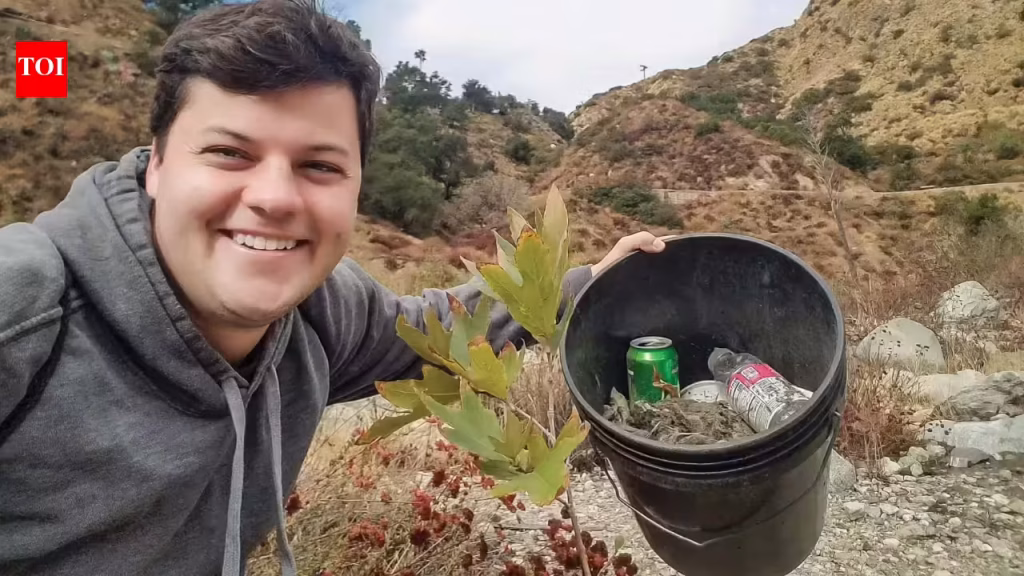 He cleaned California’s Eaton Canyon every day for 589 days and removed up to 15,000 pounds of trash: Meet Edgar McGregor |