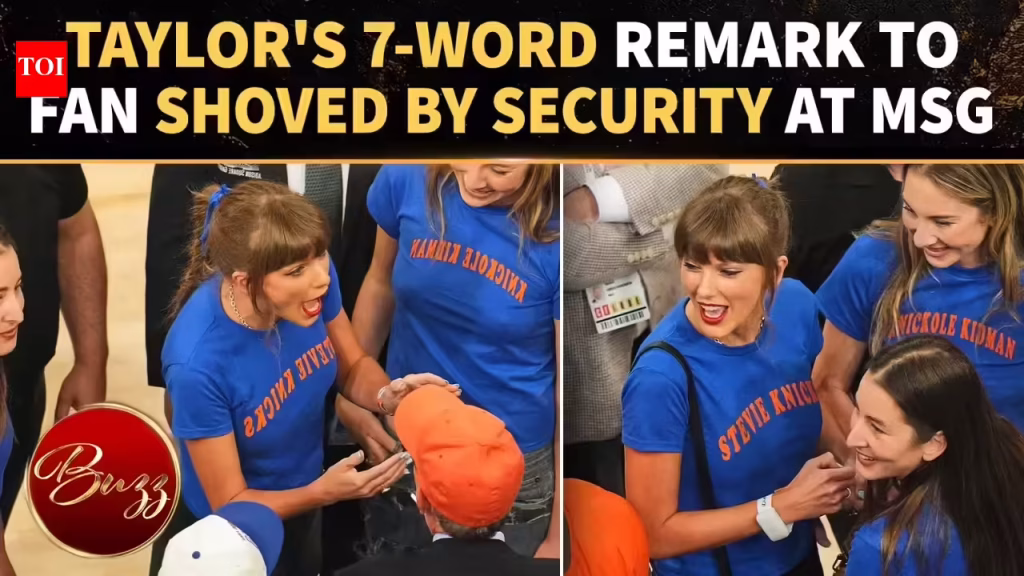 Taylor Swift’s 7-Word Comment Revealed Moments Before Security Removed Fan During NBA Finals