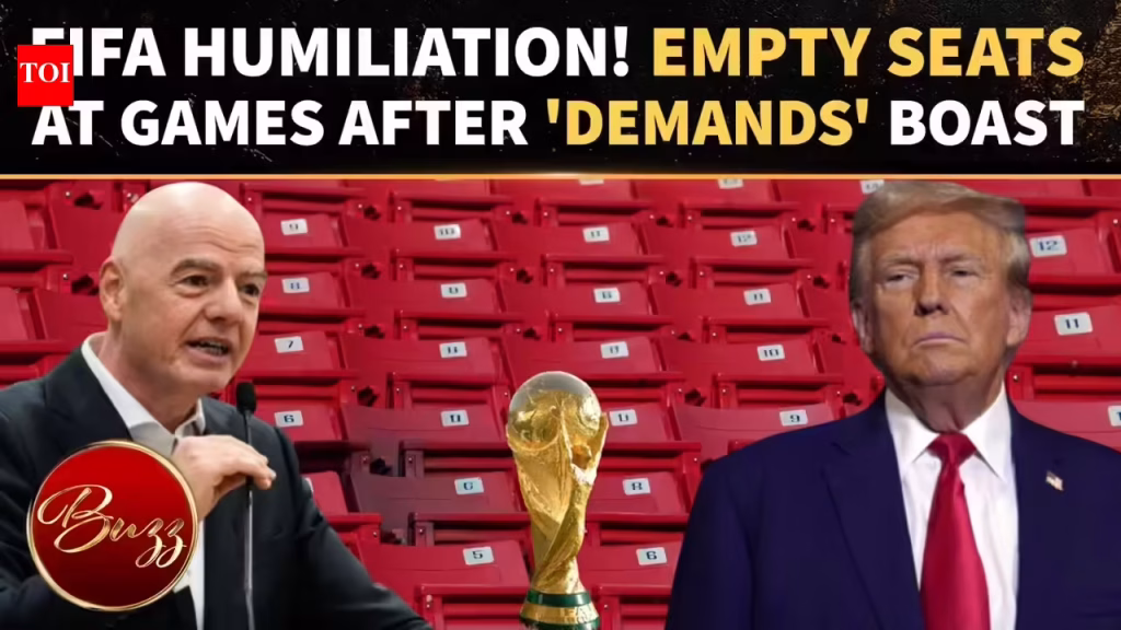 FIFA: Trump Pal Infantino’s World Cup Horror Begins As Empty Seats Expose Ticket Pricing Backlash