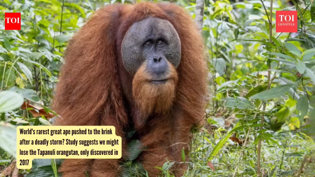 Tapanuli Orangutan: World’s rarest great ape pushed to the brink after a deadly storm? Study suggests we might lose the Tapanuli orangutan, only discovered in 2017