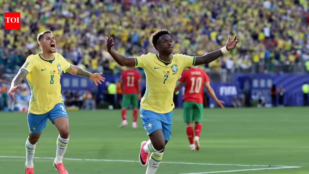 Brazil vs Morocco FIFA World Cup Match Result: Morocco denied famous win as Vinícius rescues Brazil | Football News