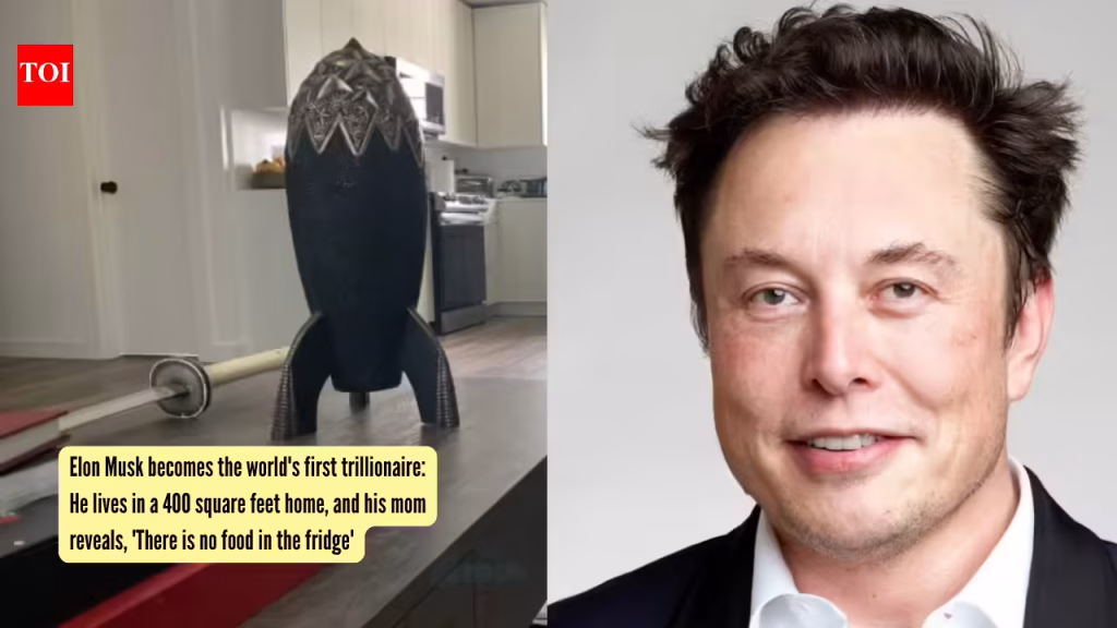 Elon Musk becomes the world’s first trillionaire: He lives in a 400 square feet home, and his mom reveals, ‘There is no food in the fridge’