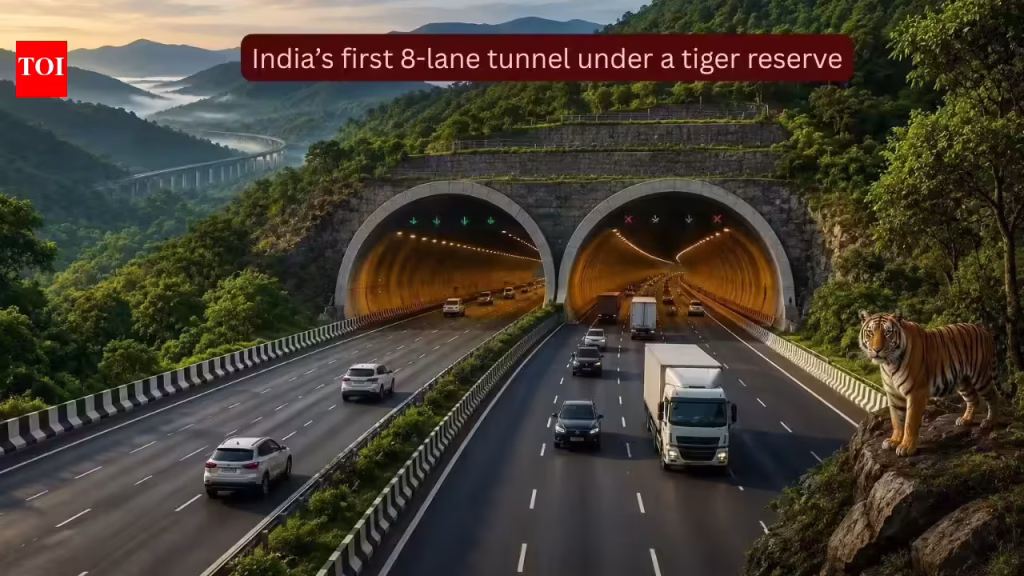 India’s first 8-lane tunnel beneath a tiger reserve is set to open on June 20; what travellers need to know