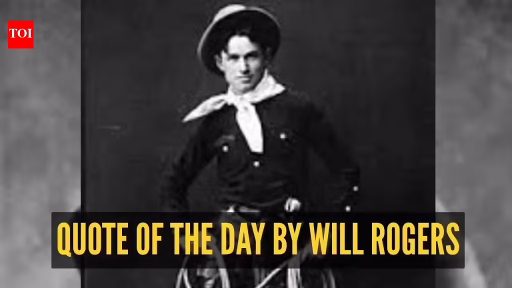 Will Rogers Quotes: Quote of the day for children by Will Rogers: “Good judgment comes from experience, and a lot of that comes from…”