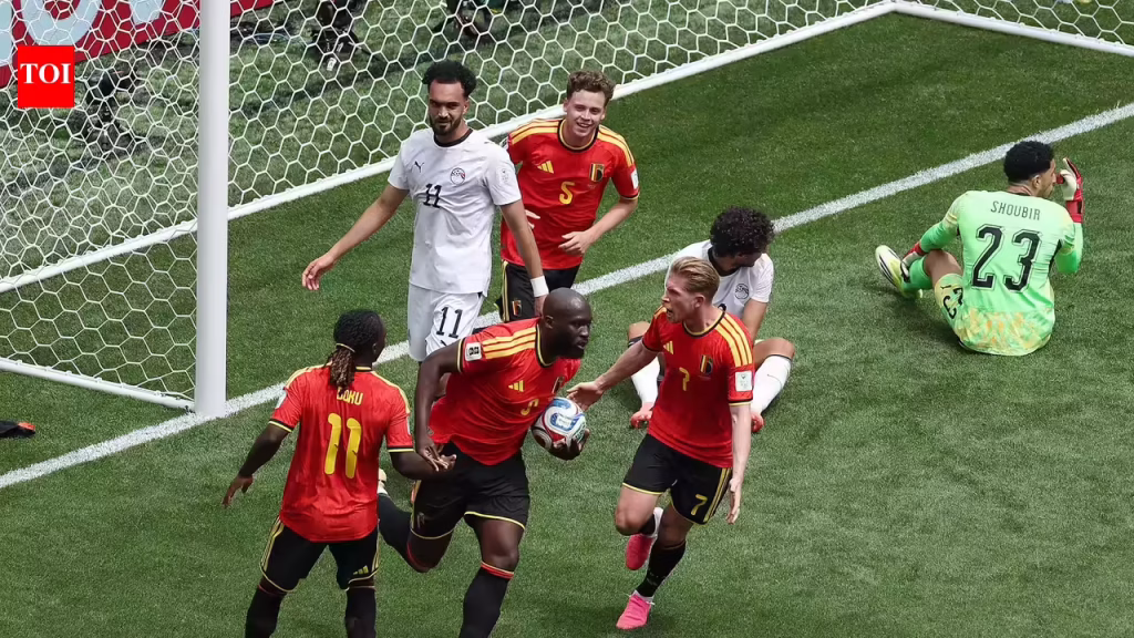 Belgium vs Egypt FIFA World Cup Match Result: Belgium escape Egypt scare, avoid major upset after Lukaku’s instant impact | Football News