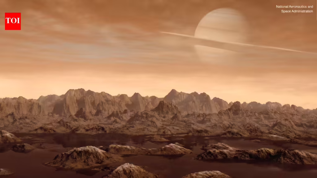 The ‘Persian Gulf of Space’: NASA study says Saturn’s moon Titan holds vast natural gas and water reserves |