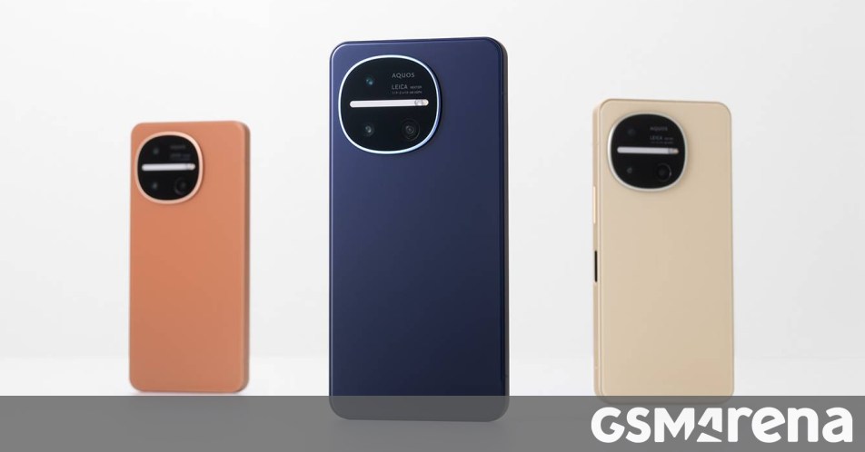 The new Sharp Aquos R11 gains a 38.5MP tele camera, Snapdragon 8s Gen 4 chipset