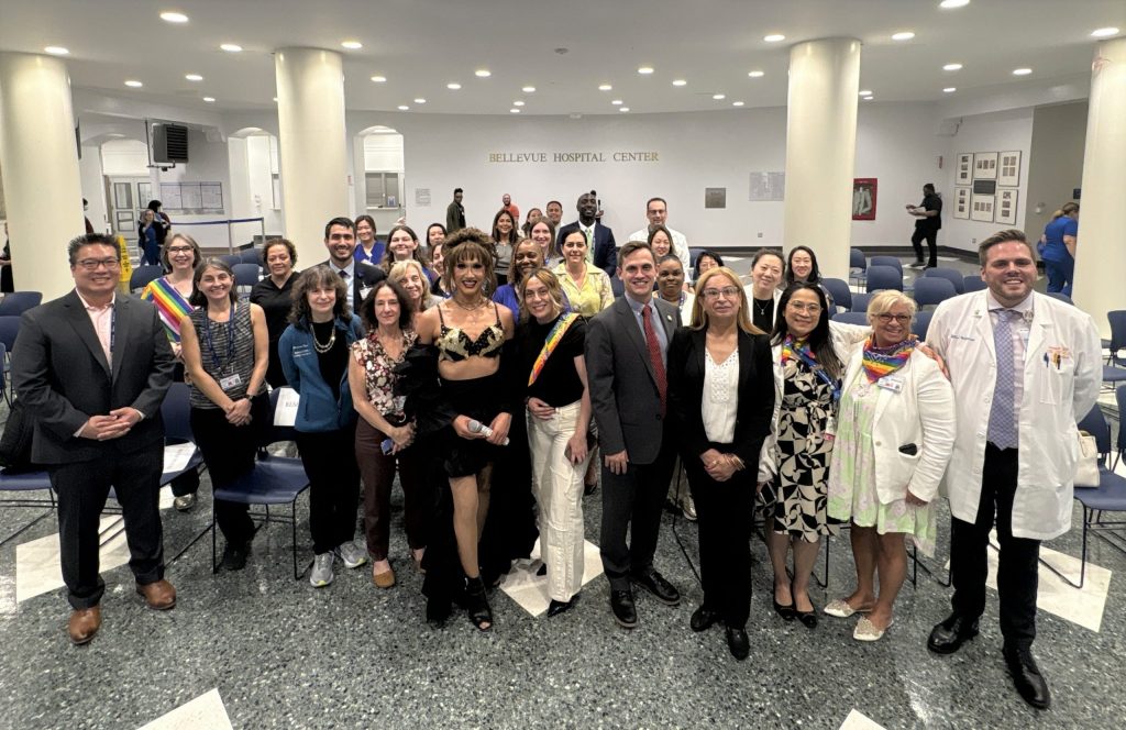 NYC Health + Hospitals/Bellevue Celebrates Pride Month with NYC Council Member Carl Wilson and Hospital Leaders
