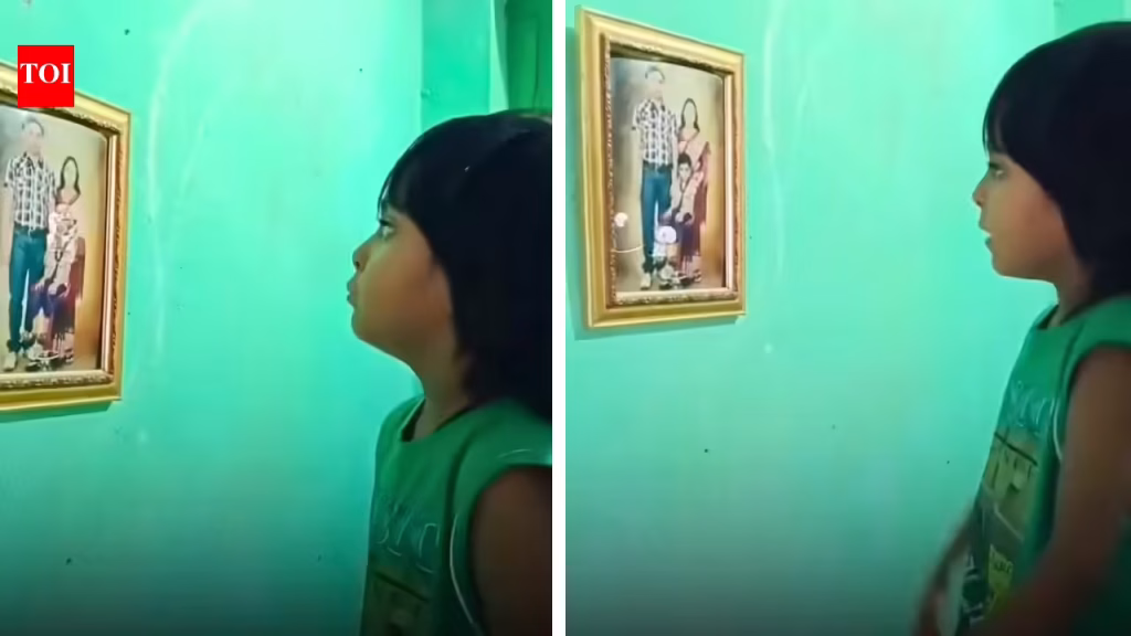 “Everyone has a father, but you died drinking alcohol”: Little girl’s innocent conversation with her dead father is an eye opener |