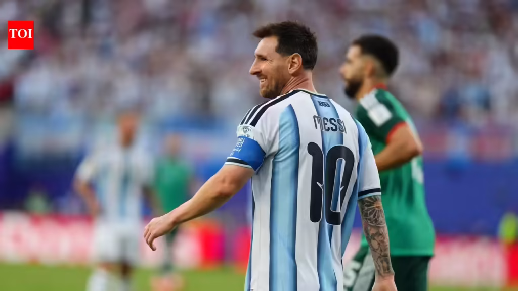 Lionel Messi red card controversy: VAR decision sparks debate despite World Cup record feat | Football News