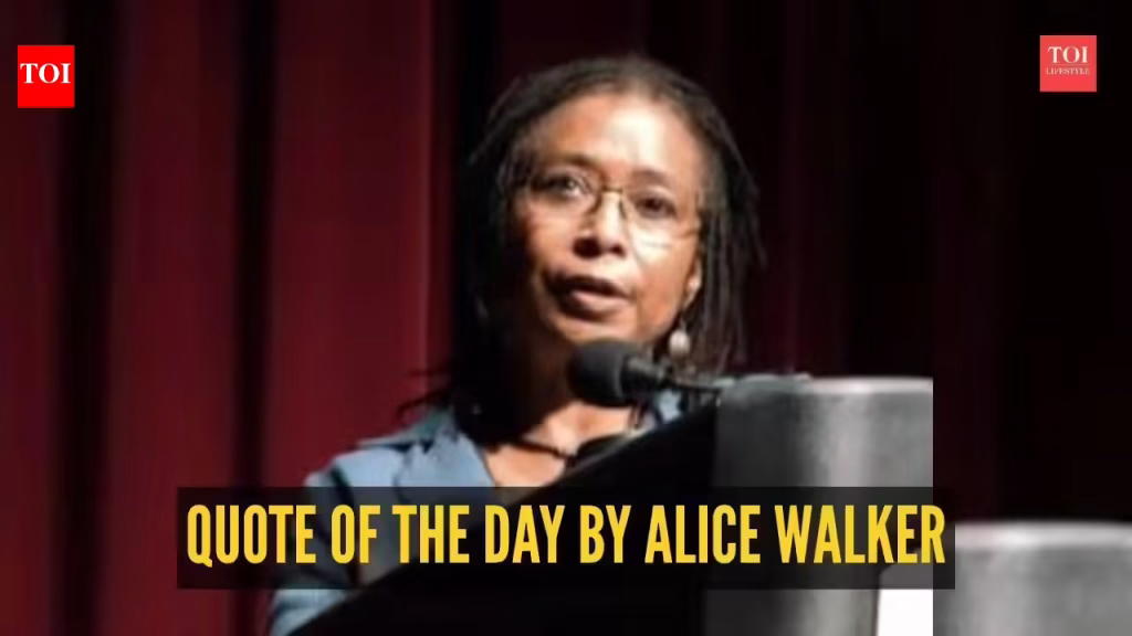 Alice Walker Quote: Quote of the day by Alice Walker: “Thank you’ is the best prayer that anyone could say. I say that one a lot. Thank you expresses…”