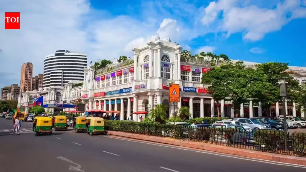 If walls could talk: The white facade of Connaught Place – the British-era shopping district that became one of India’s most valuable commercial addresses