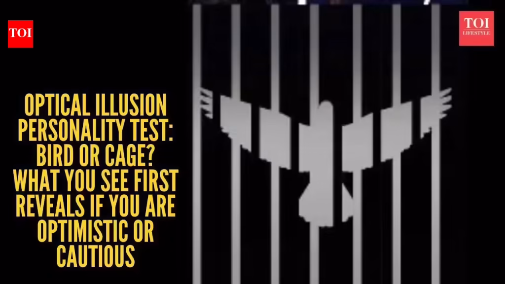 Optical illusion personality test: Bird or cage? What you see first reveals if you are optimistic or cautious