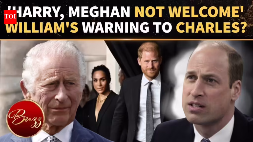 Prince William Raises Concerns About Harry, Meghan’s Britain Visit Amid Media Fears: Reports