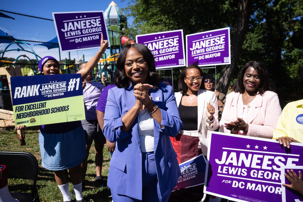 Kenyan McDuffie concedes to Janeese Lewis George in DC mayoral primary