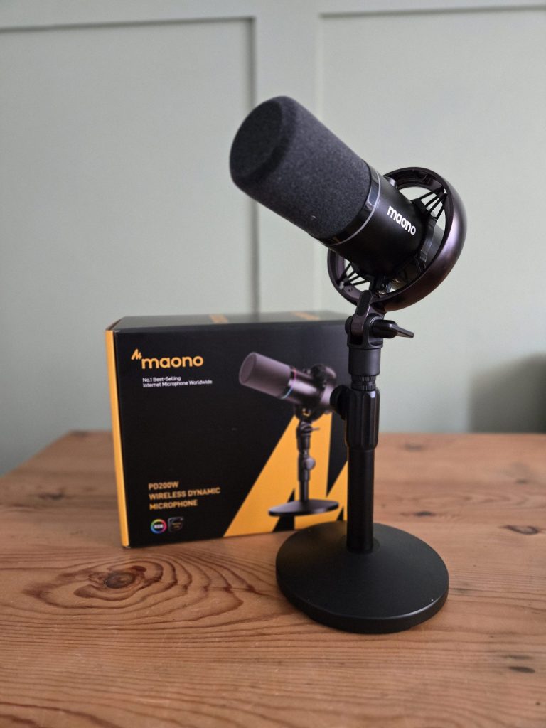 Maono PD200W. Dynamic Microphone – Review.