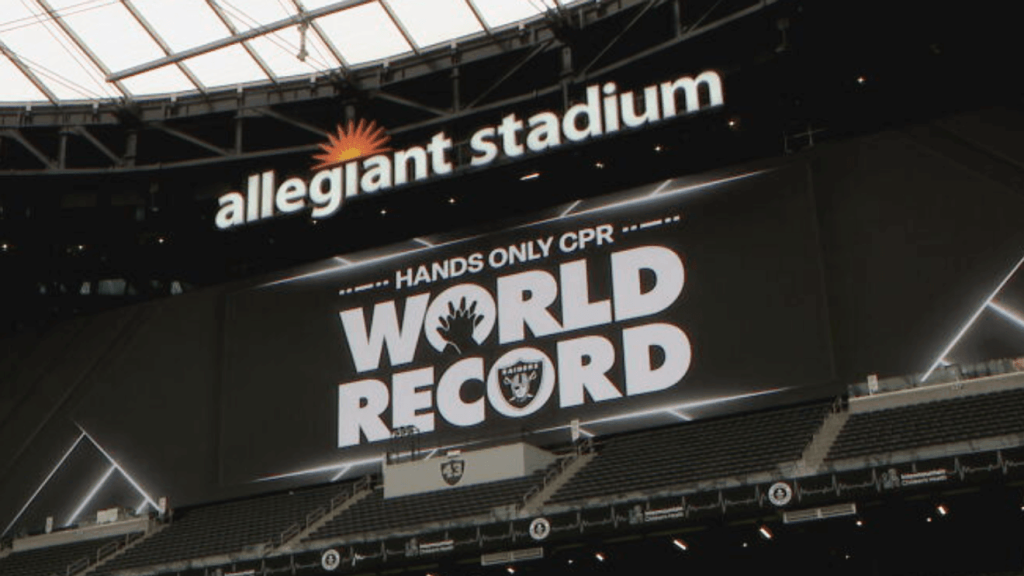 Raiders, Intermountain Health lead Las Vegas push to break 12-hour CPR world record