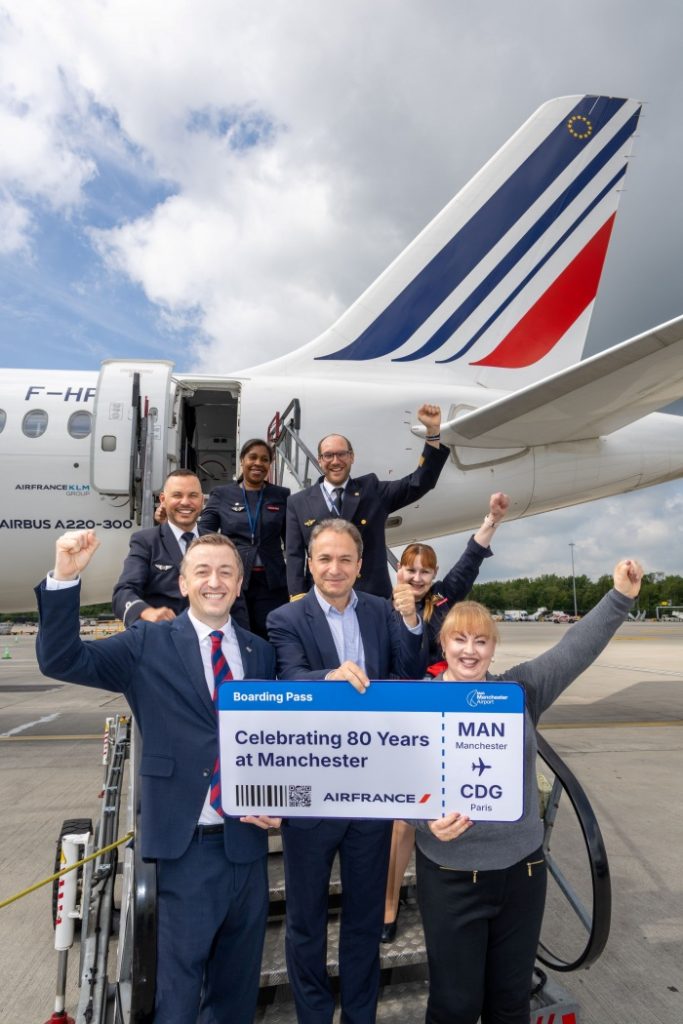 Air France Celebrates 80 Years of Connectivity Between Manchester and Paris | News
