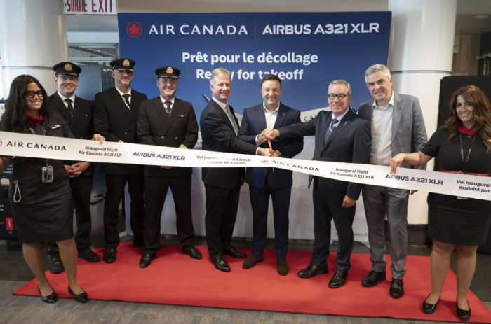 Air Canada’s Glowing Hearted Era Begins as First Airbus A321XLR Commercial Flight Takes Off | News