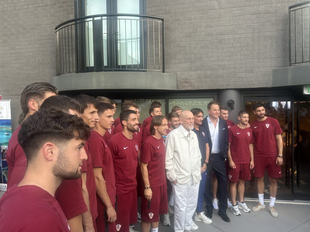 Inside the Croatian government's World Cup event with John Malkovich and Luka Modrić