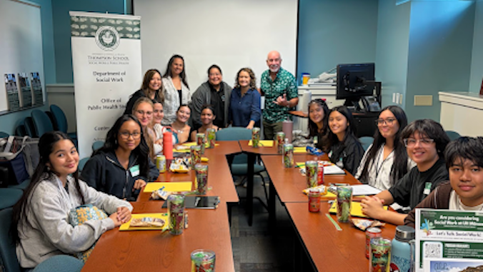 Kapolei, Radford students explore public health, social work careers